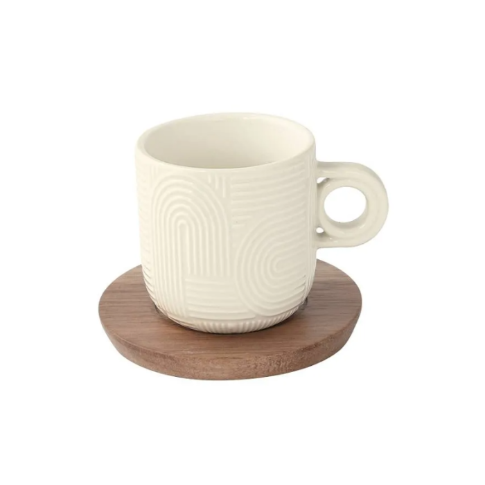 Easy Life 1782/TL07 coffee cup&saucer set 4x110ml