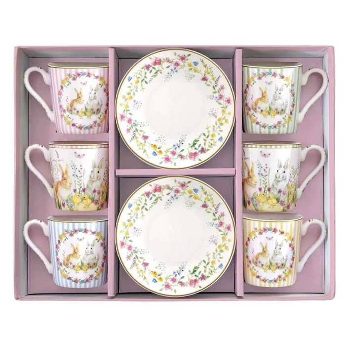Easy Life 0126 EAST porcelain coffee cup set x6