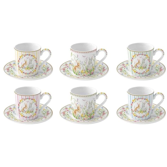 Easy Life 0126 EAST porcelain coffee cup set x6