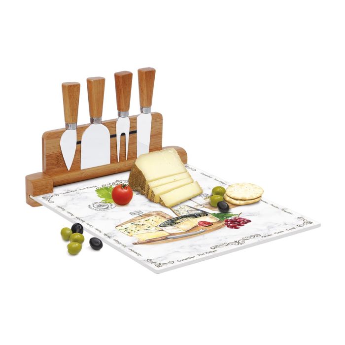 Easy life R0848/LESF Cheese cutting board with glass board W/4kn
