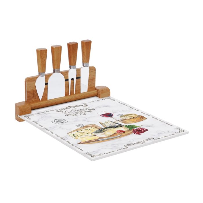 Easy life R0848/LESF Cheese cutting board with glass board W/4kn