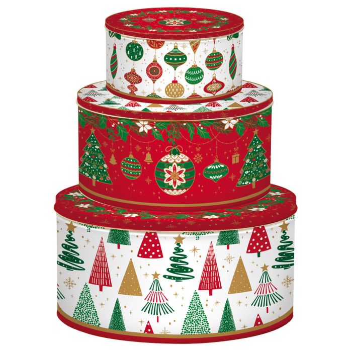 Easy Life 0099/JING Set of 3 "Jingle Bells" boxes