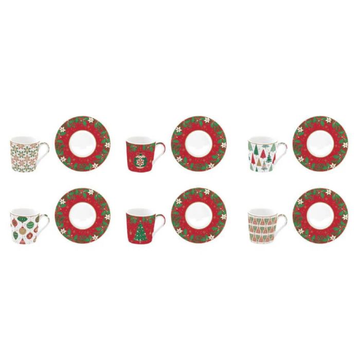 Easy Life 0126/JING Set of 6 cups/saucers in gift box