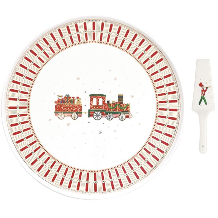 Easy Life 1112/EXPR Cake plate with server, 32cm