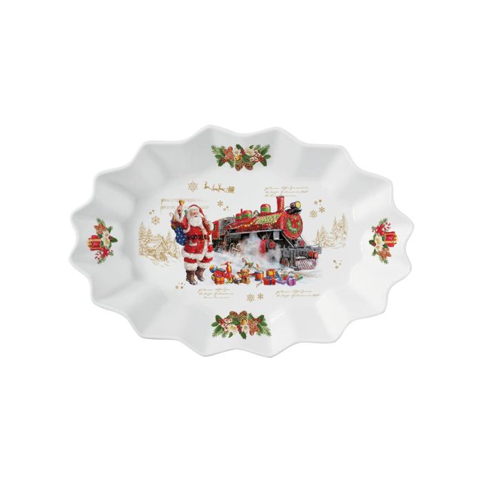 Easy Life 1241/CHME Christmas serving plate 30x20.5x5cm