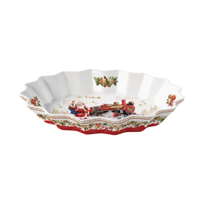 Easy Life 1241/CHME Christmas serving plate 30x20.5x5cm