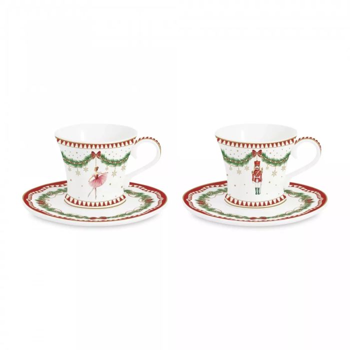 Easy Life 1797/MNOE Coffee cup with saucer 4pcs set