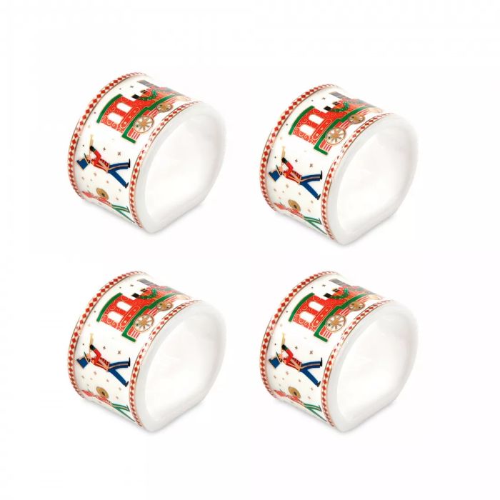 Easy Life 2192/EXPR Porcelain napking ring set 4pcs