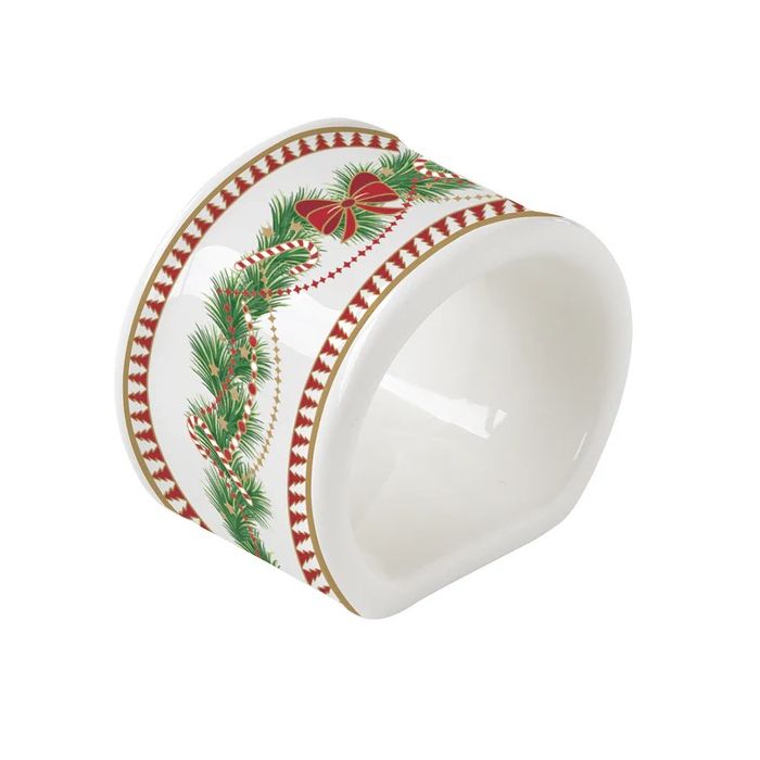 Easy Life 2192/MNOE Porcelain napking ring set 4pcs
