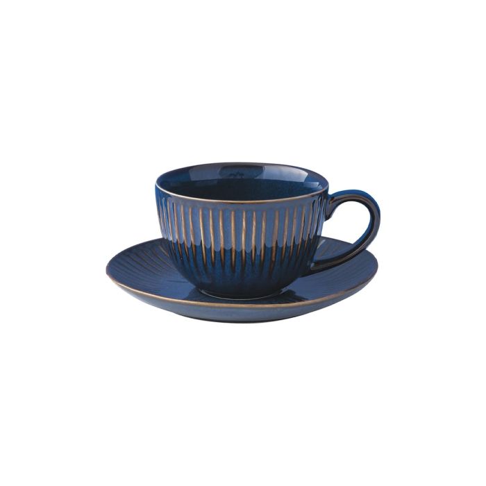 Easy Life 2534/GALB tea cup with saucer 250ml blue