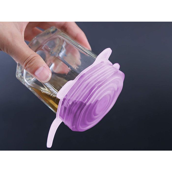 Beper C102COC101 12 piece silicone lid set