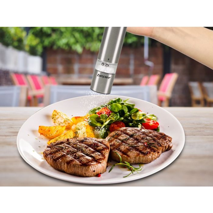 Beper P102ROB100 Electric salt - pepper grinder