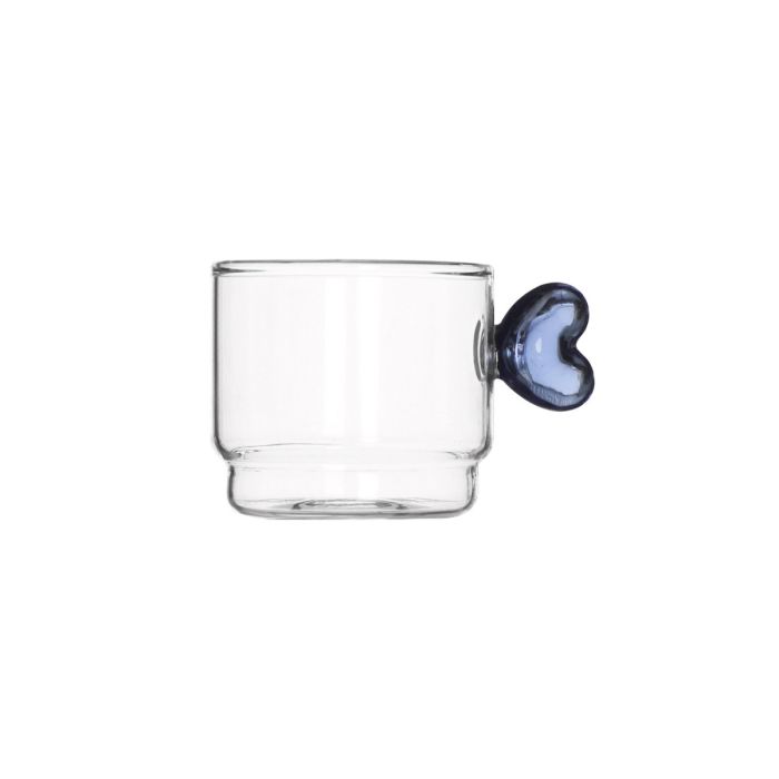 Brandani 51013 coure stackable small glass cup set 4x100ml