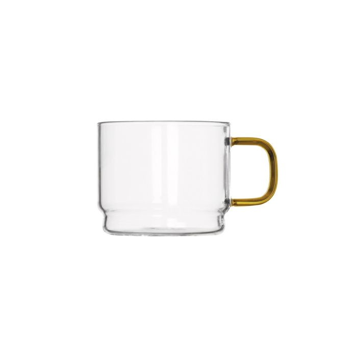 Brandani 51014 bridge stackable small glass cup set 4x100ml