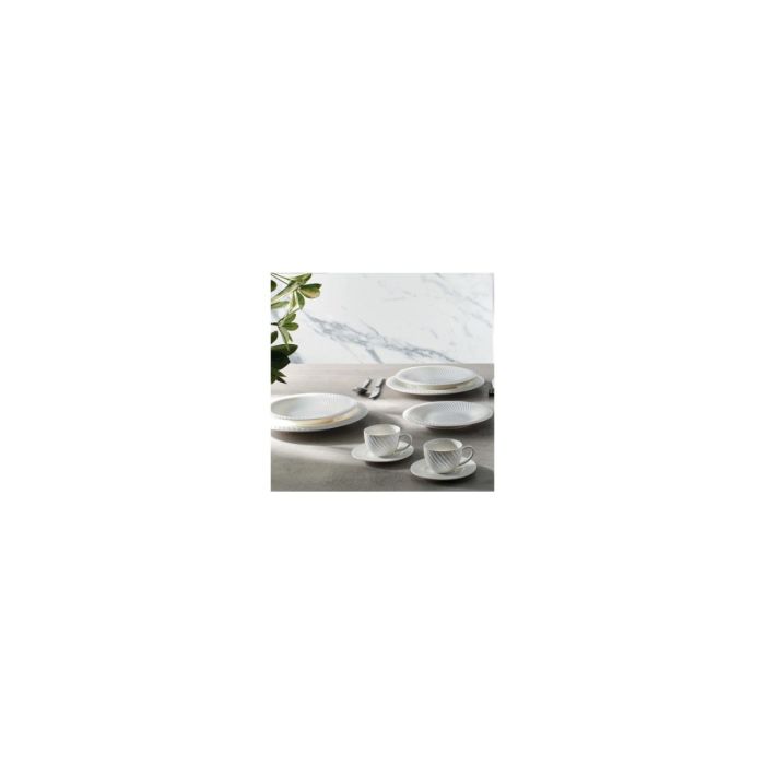 Brandani 51089 Optical new bone china coffee cup set 2 pcs