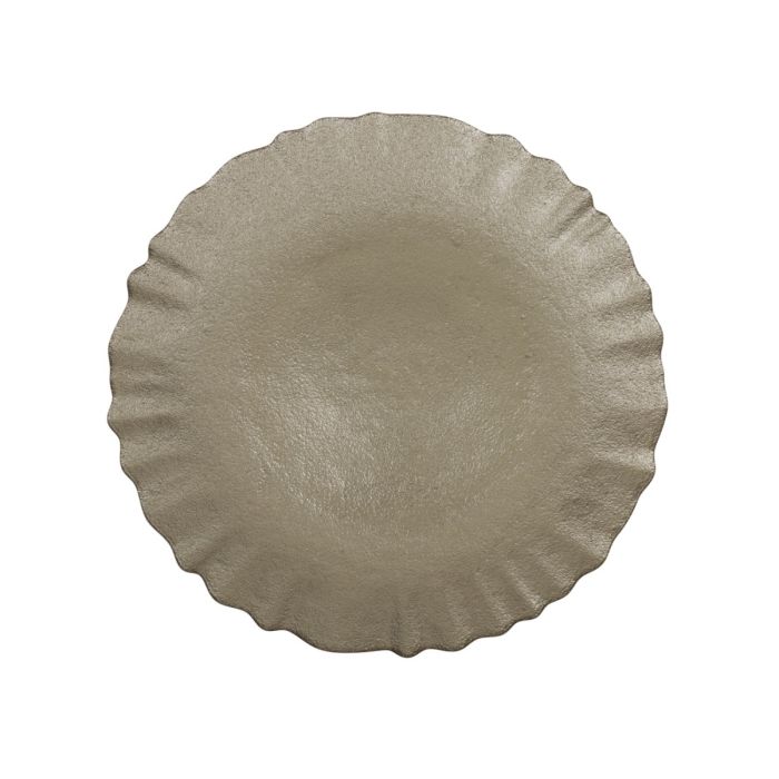 Brandani 51093 Lurex champagne glass plate 32sm