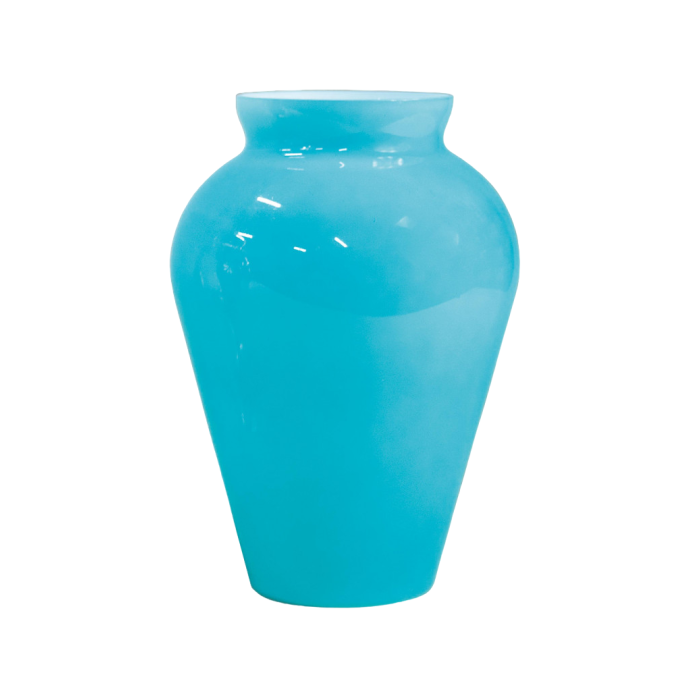 Brandani 40629 Bombay Turquoise Glass Vase