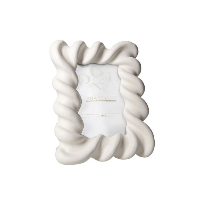 Brandani 51332 Candy Ivory polyresin photo frame 10x15sm