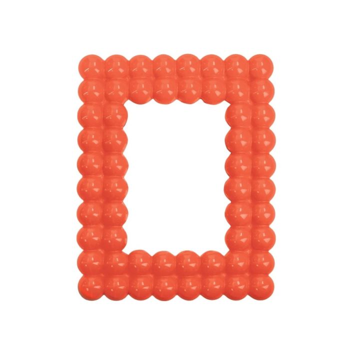 Brandani 51630 orange polyresin photo frame 10x15sm