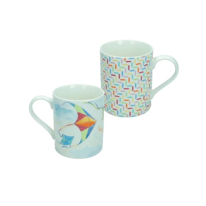 Brandani 51716 Aria new bone china mug set 2pcs