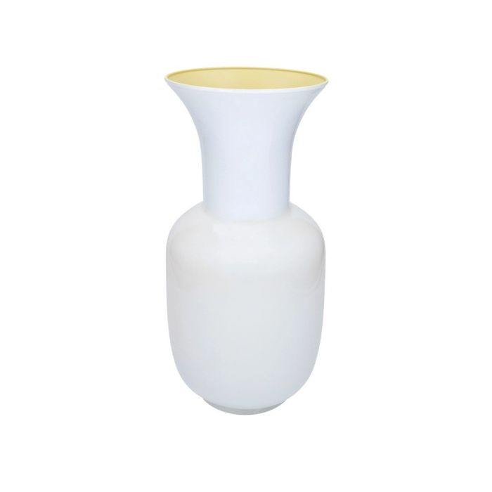 Brandani 51917 Argo white/ochre glass vase H37