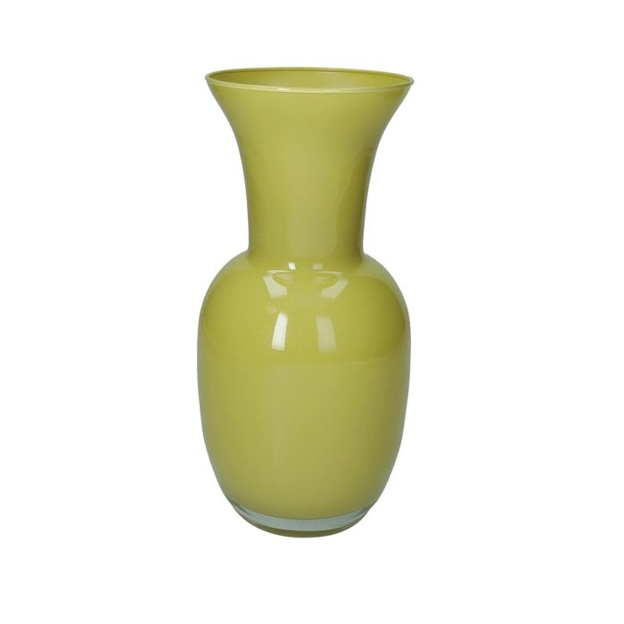 Brandani 51928 Argo mustard colօr glass vase H26
