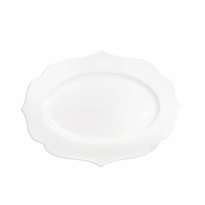 Brandani 52888 Queen new bone china oval plate