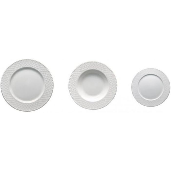 Brandani 53369 Burlesque porcelain dinner set 18pcs