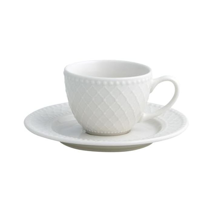 Brandani 53500 Burlesque porcelain coffee cup set 2pcs