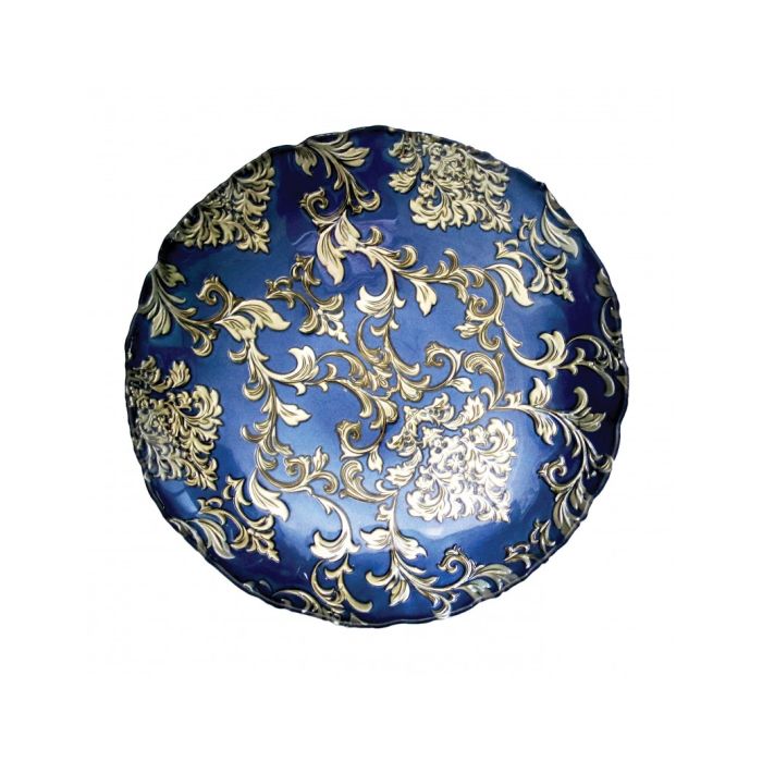 Brandani 51030 Blue Danube Glass Bowl 30cm