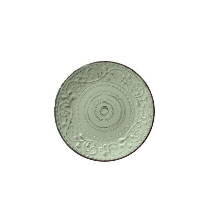 Brandani 55983 Serendipity green stoneware side plate