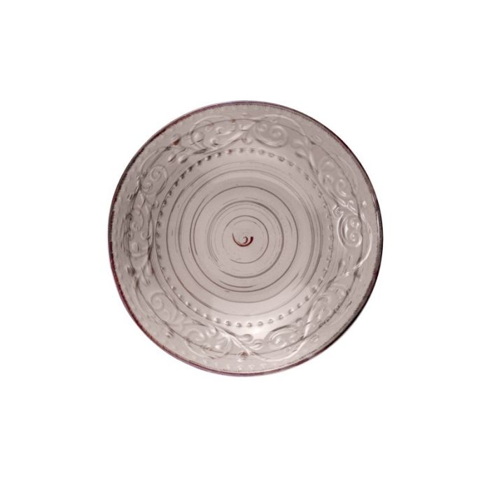 Brandani 55993 Serendipity dove grey stoneware soup plate