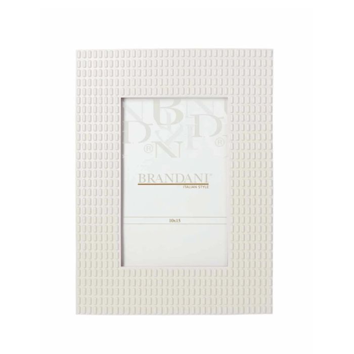 Brandani 59214 Lingotto Ivory polyresin photo frame 10x15sm