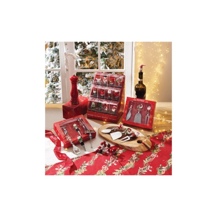 Brandani 81102 Xmas cheese knife 3pcs