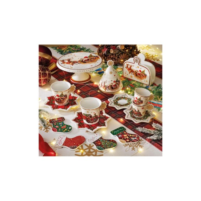 Brandani 89914 Christmas coffee cup set 2pcs