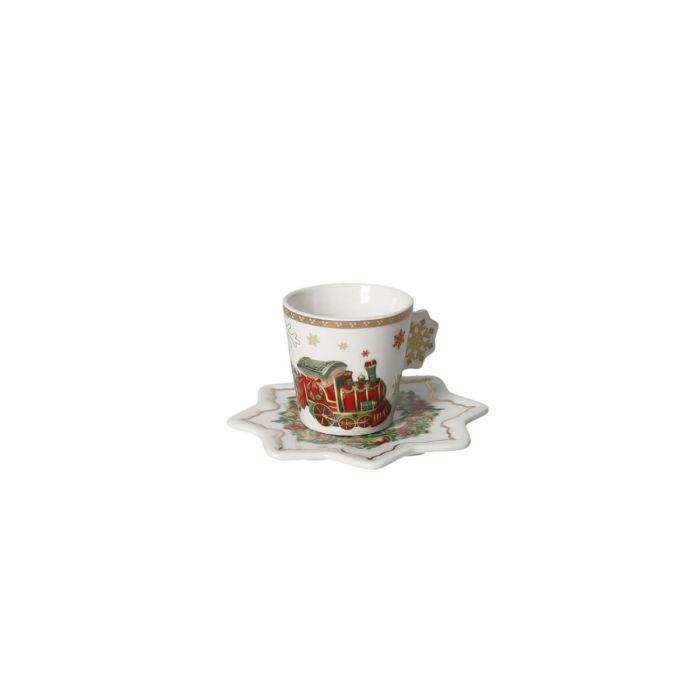 Brandani 89914 Christmas coffee cup set 2pcs