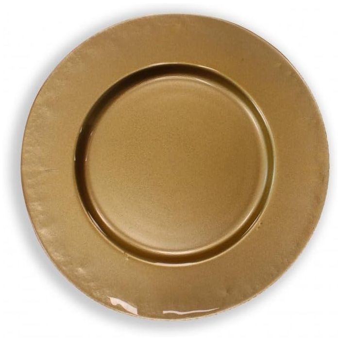 Brandani 51034 gold glass plate 32sm