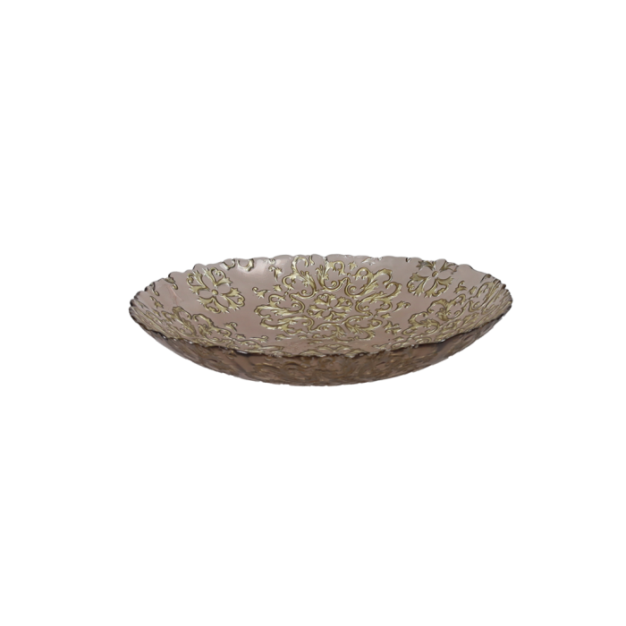 Brandani 51060 Excalibur Plate Glass 38cm