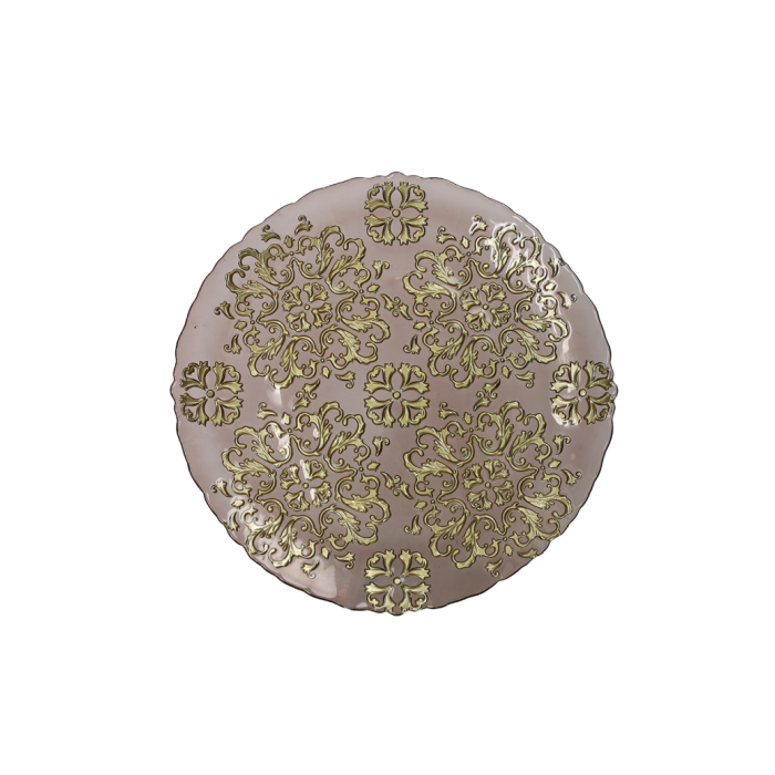 Brandani 51060 Excalibur Plate Glass 38cm