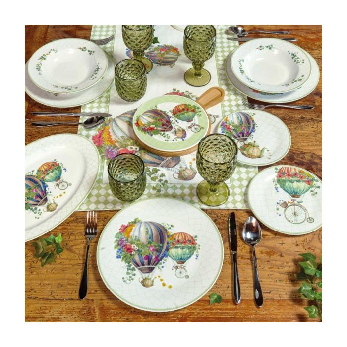 Brandani 51831 Wonderland new bone china coffee cup set 2pcs