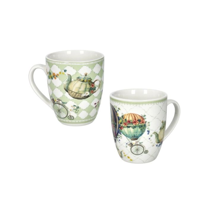 Brandani 51833 Wonderland new bone china mug set 2pcs
