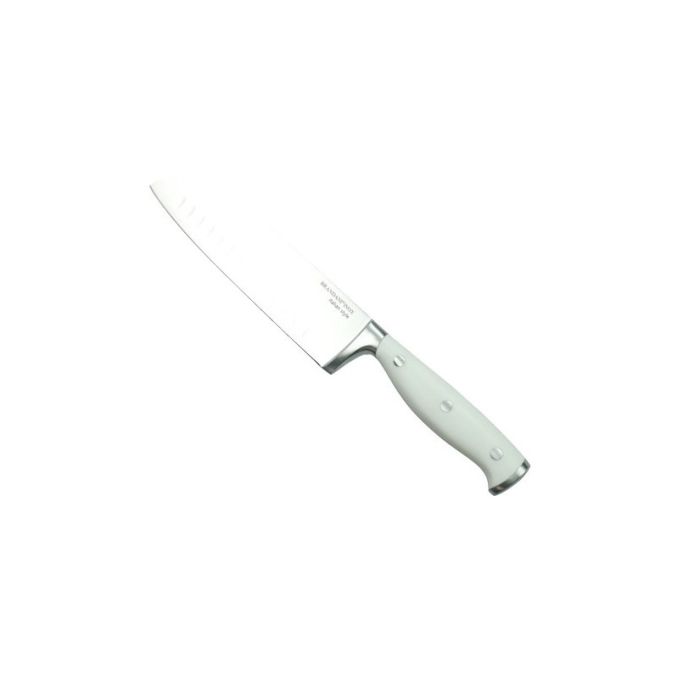 Brandani 88254 white santoku knife 18sm