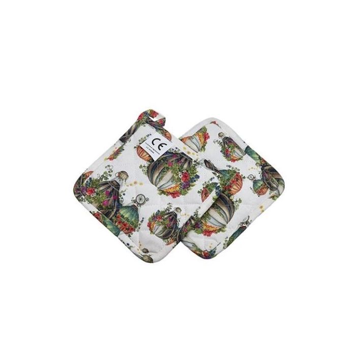 Brandani 10366 Wonderland potholder set 2 pcs 18x18sm
