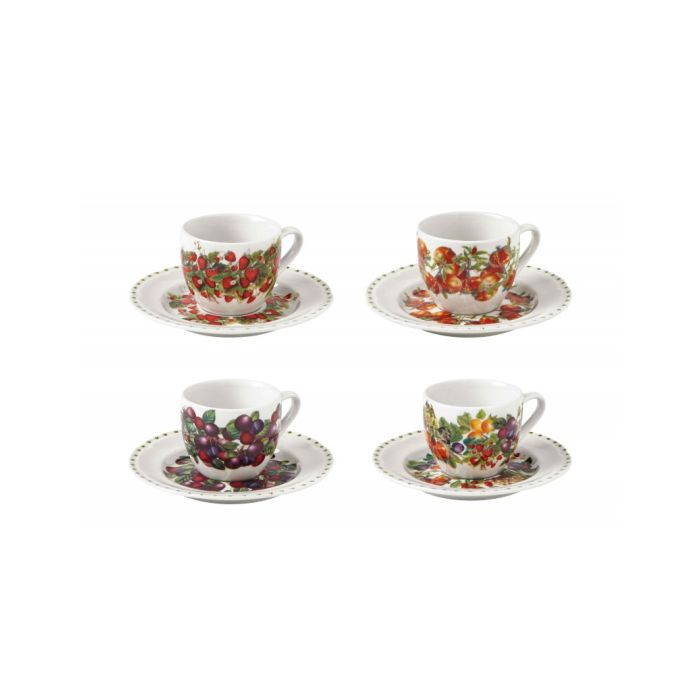 Brandani 52162  LE PRIMIZIE coffee cup set 4x90ml