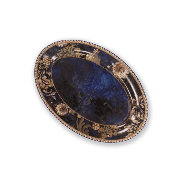 Brandani 52448  BLUE DANUBE tray