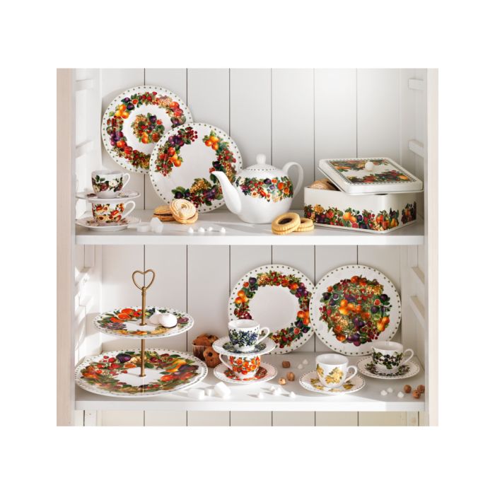 Brandani 52683 LE PRIMIZIE two-storey cakestand