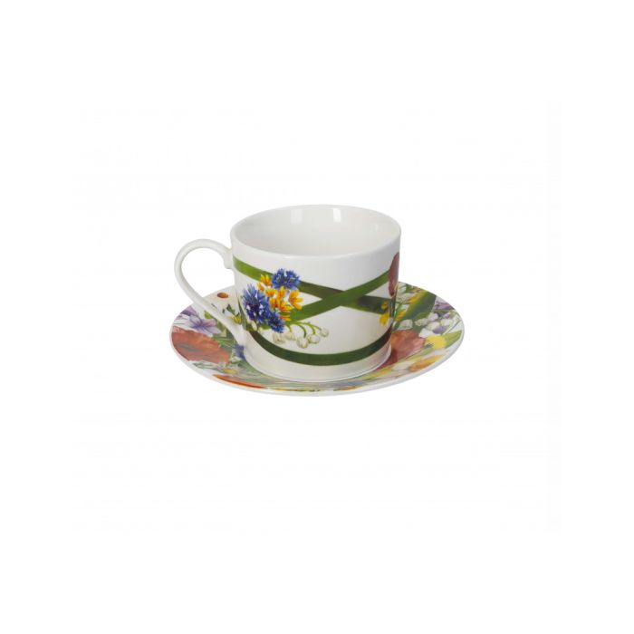 Brandani 52872 FIORI DI CAMPO tea cup set 2pcs