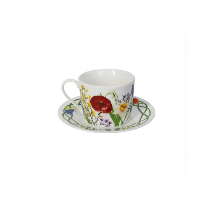 Brandani 52872 FIORI DI CAMPO tea cup set 2pcs
