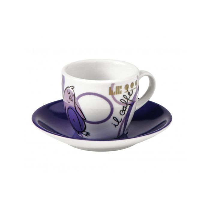 Brandani 52154 ALLEGRA COMBRICCOLA coffee cup set 6x100ml