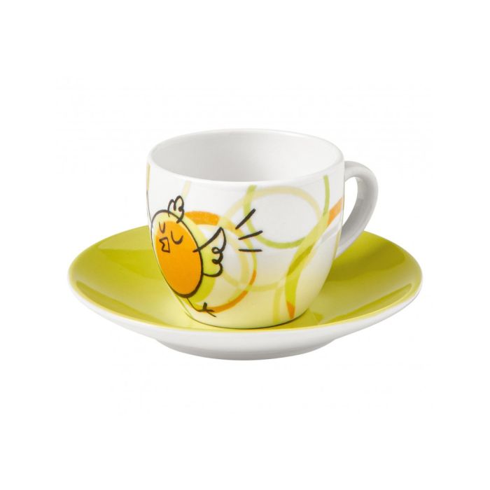 Brandani 52154 ALLEGRA COMBRICCOLA coffee cup set 6x100ml